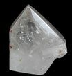 Polished Quartz Crystal Point - Brazil #34749-4